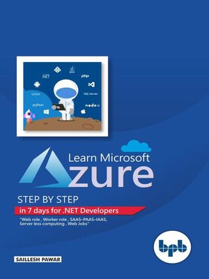 cover image of Learn Microsoft Azure Step by Step in 7 days for .NET Developers